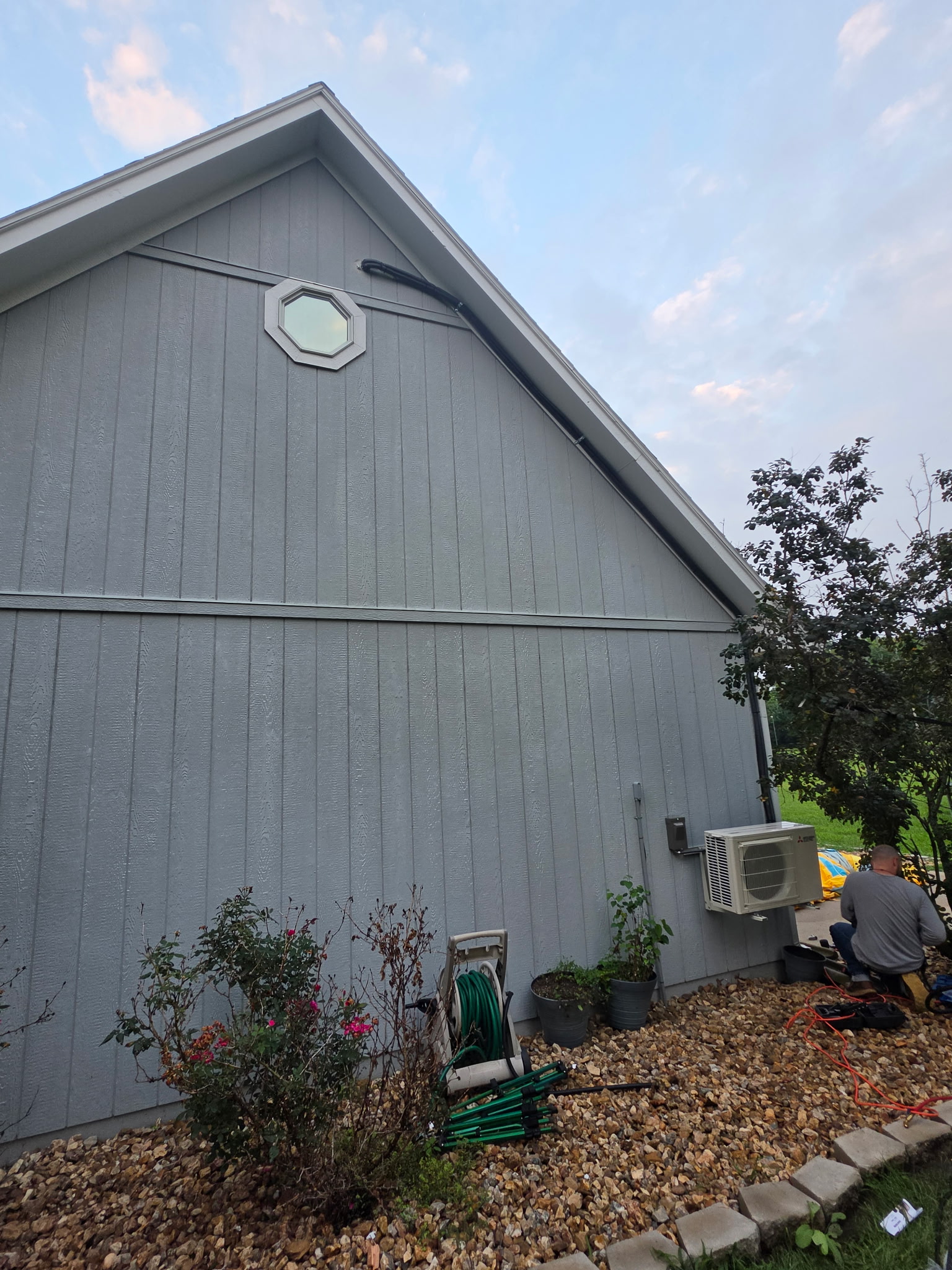 Mini-split installation completed by Pony Electric