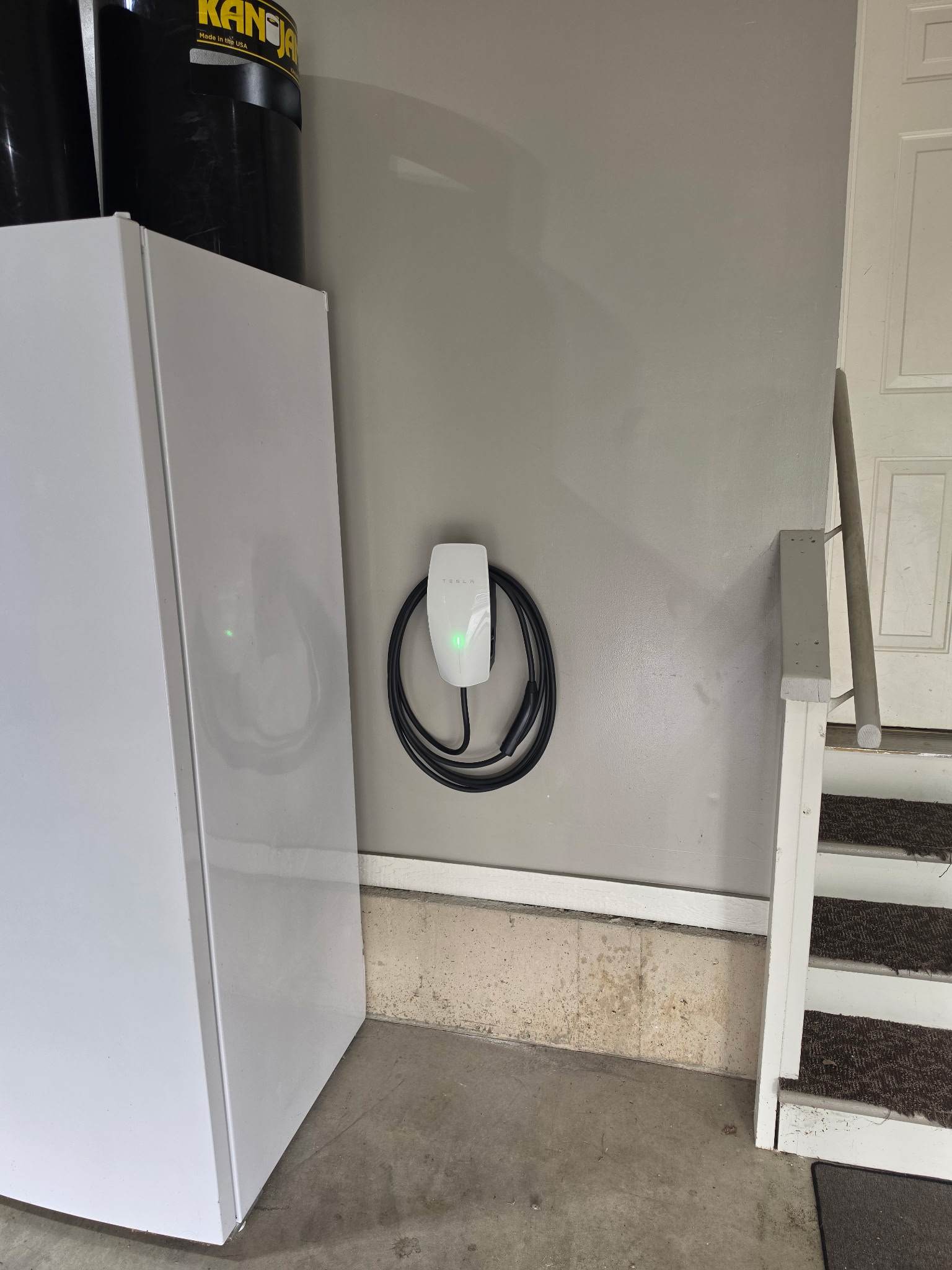 Tesla charger completed by Pony Electric
